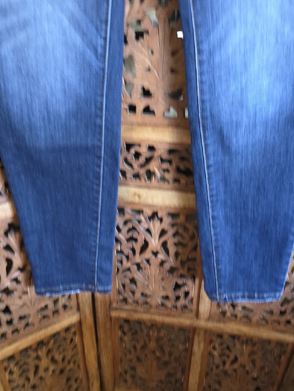 KanCan Dark Blue High-Rise Skinny Jeans with Button-Fly - Picture 5 of 7